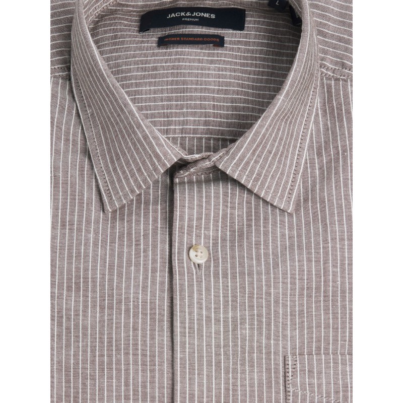 12227835 JPRBLUSUMMER LINEN STRIPE SHIRT L/S
