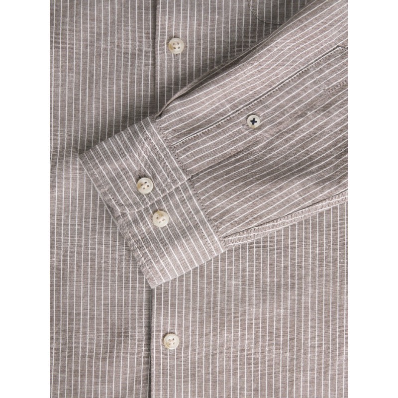 12227835 JPRBLUSUMMER LINEN STRIPE SHIRT L/S