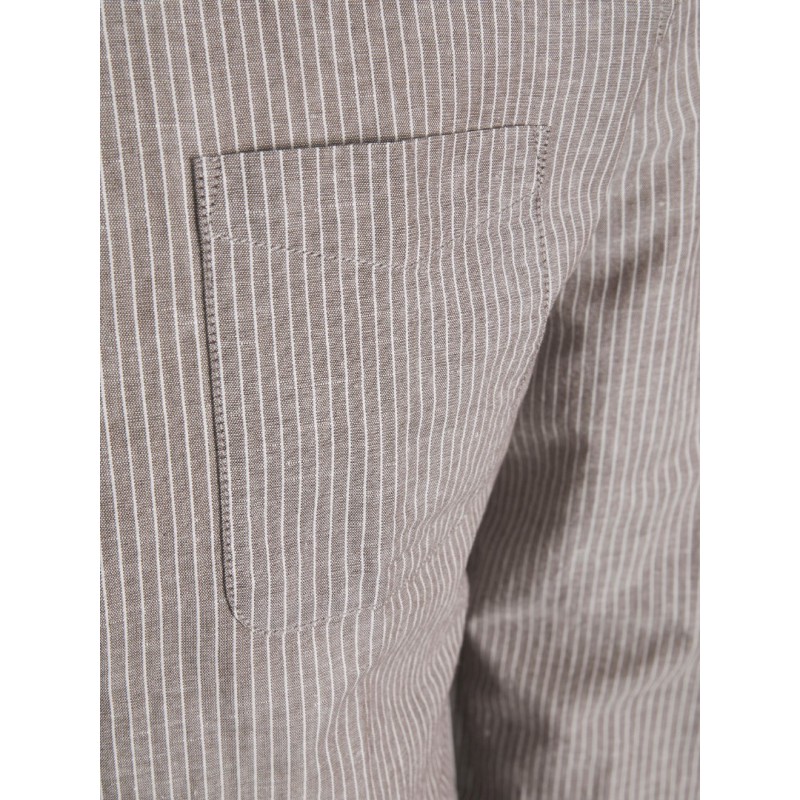 12227835 JPRBLUSUMMER LINEN STRIPE SHIRT L/S