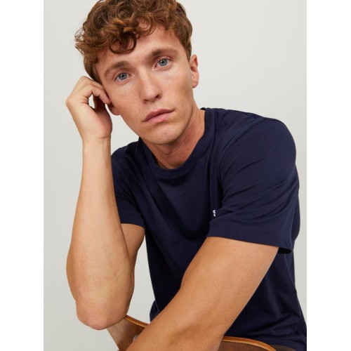 12245087 JJEPAULOS TEE SS CREW NECK NOOS BLUE