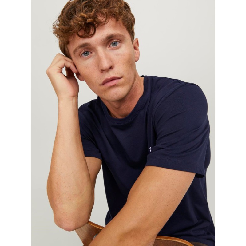 12245087 JJEPAULOS TEE SS CREW NECK NOOS BLUE