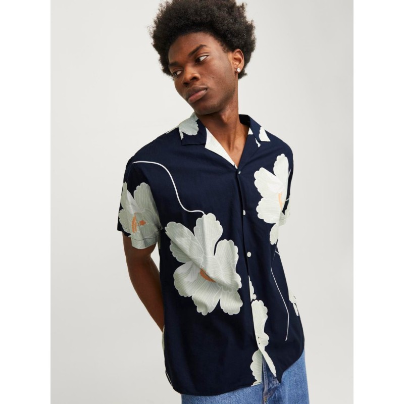 12252948 JPRBLAPALMA RESORT SHIRT S/S SN