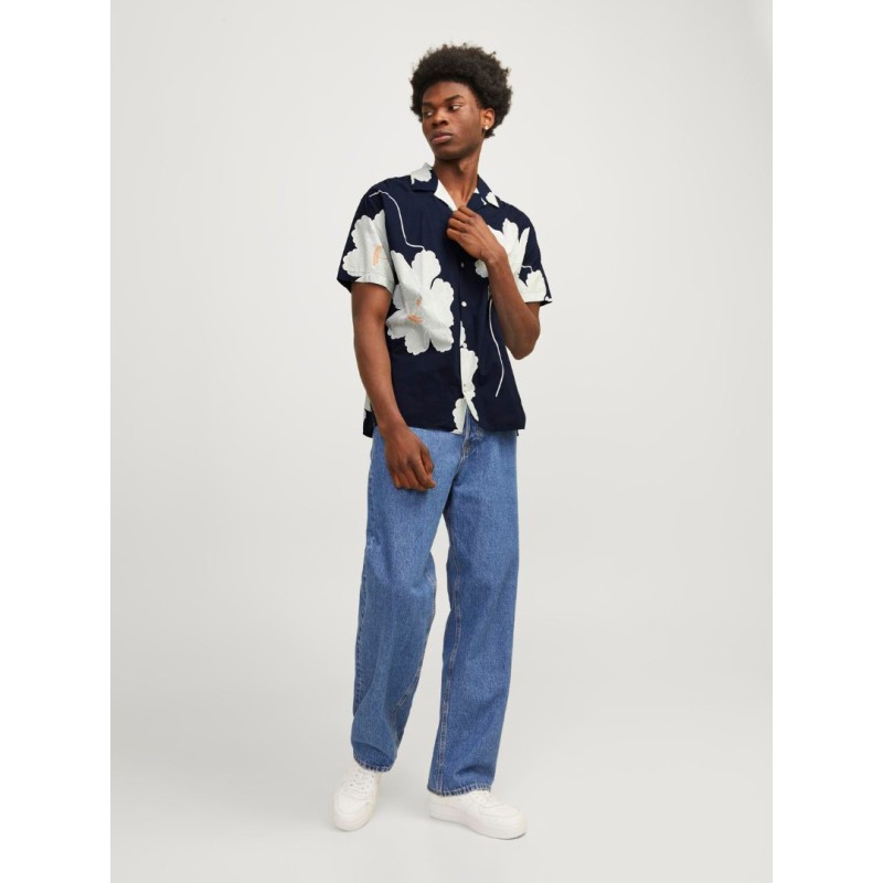 12252948 JPRBLAPALMA RESORT SHIRT S/S SN