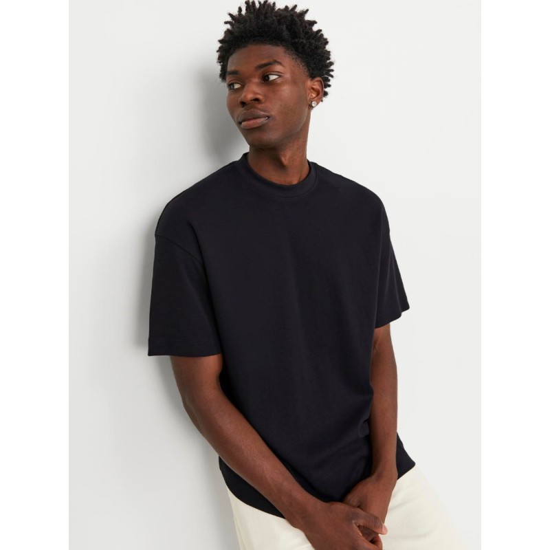 12254412 JJEURBAN EDGE TEE SS O-NECK NOOS BLACK
