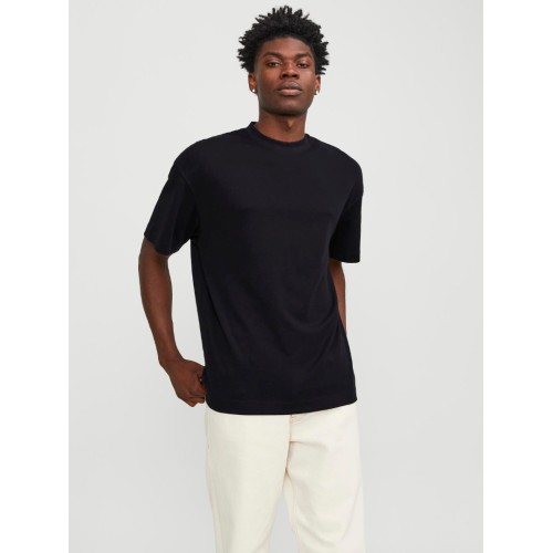 12254412 JJEURBAN EDGE TEE SS O-NECK NOOS BLACK