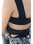 KKW3611406 K&K W OPENBACK STRAPS BODYSUIT