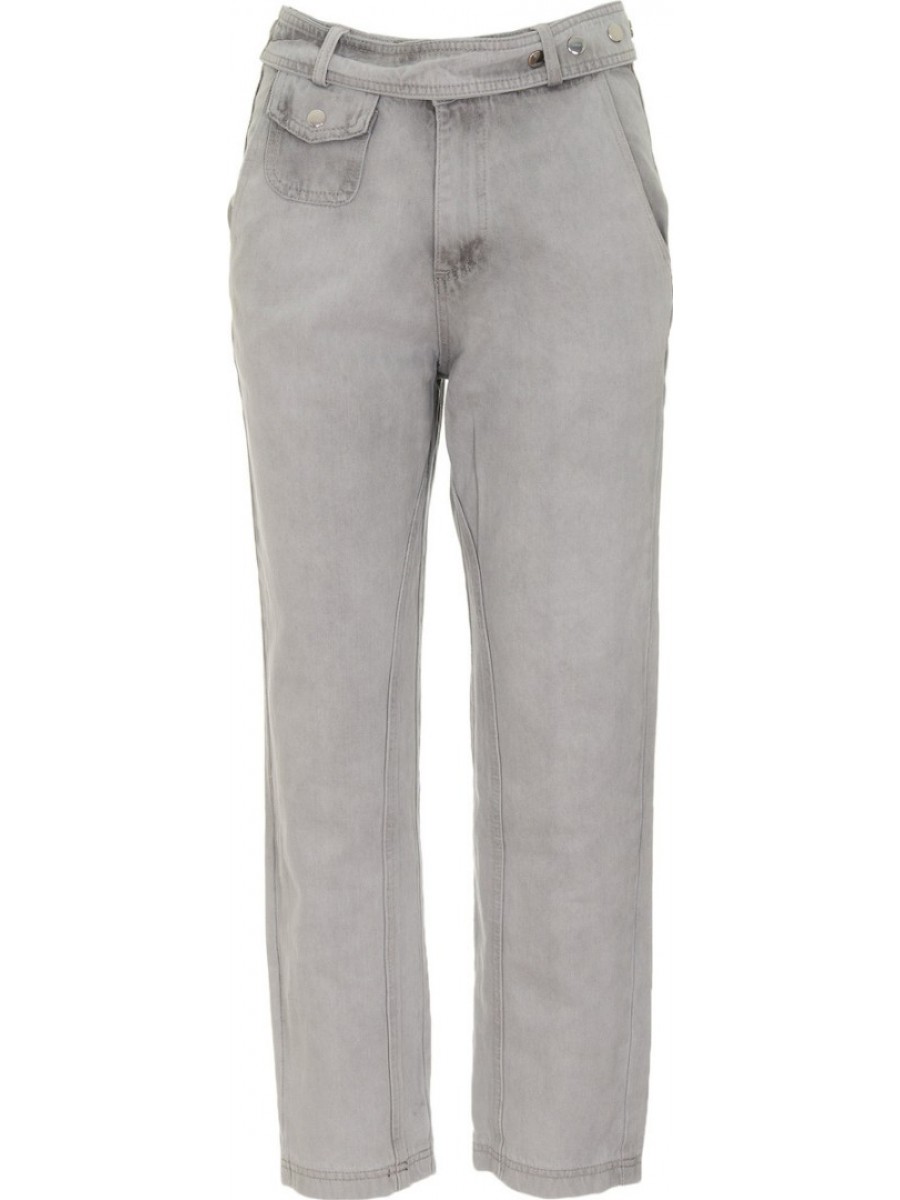 KKC.1S1.020.002 SS21-407 K&K STRAIGHT LEG DENIM TROUSER