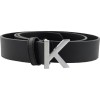 HBKK- 321-0007-26 BLACK SOFT REAL LEATHER SILVER