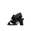 MACK-80196 K&K SHOES BLACK IRIDESCENT