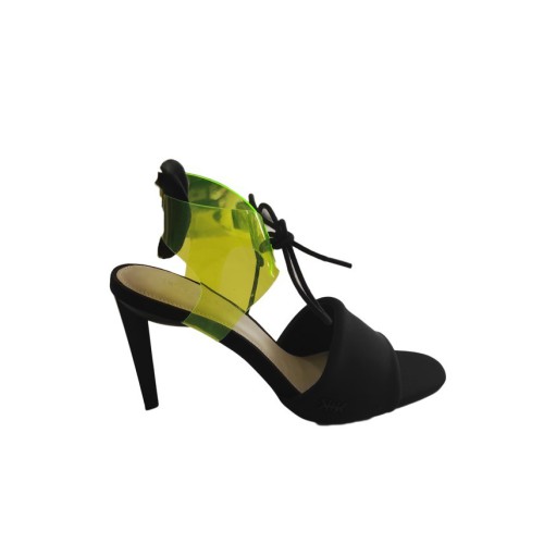 K&K SHOES MACON-80172 BL/NEON YELLOW