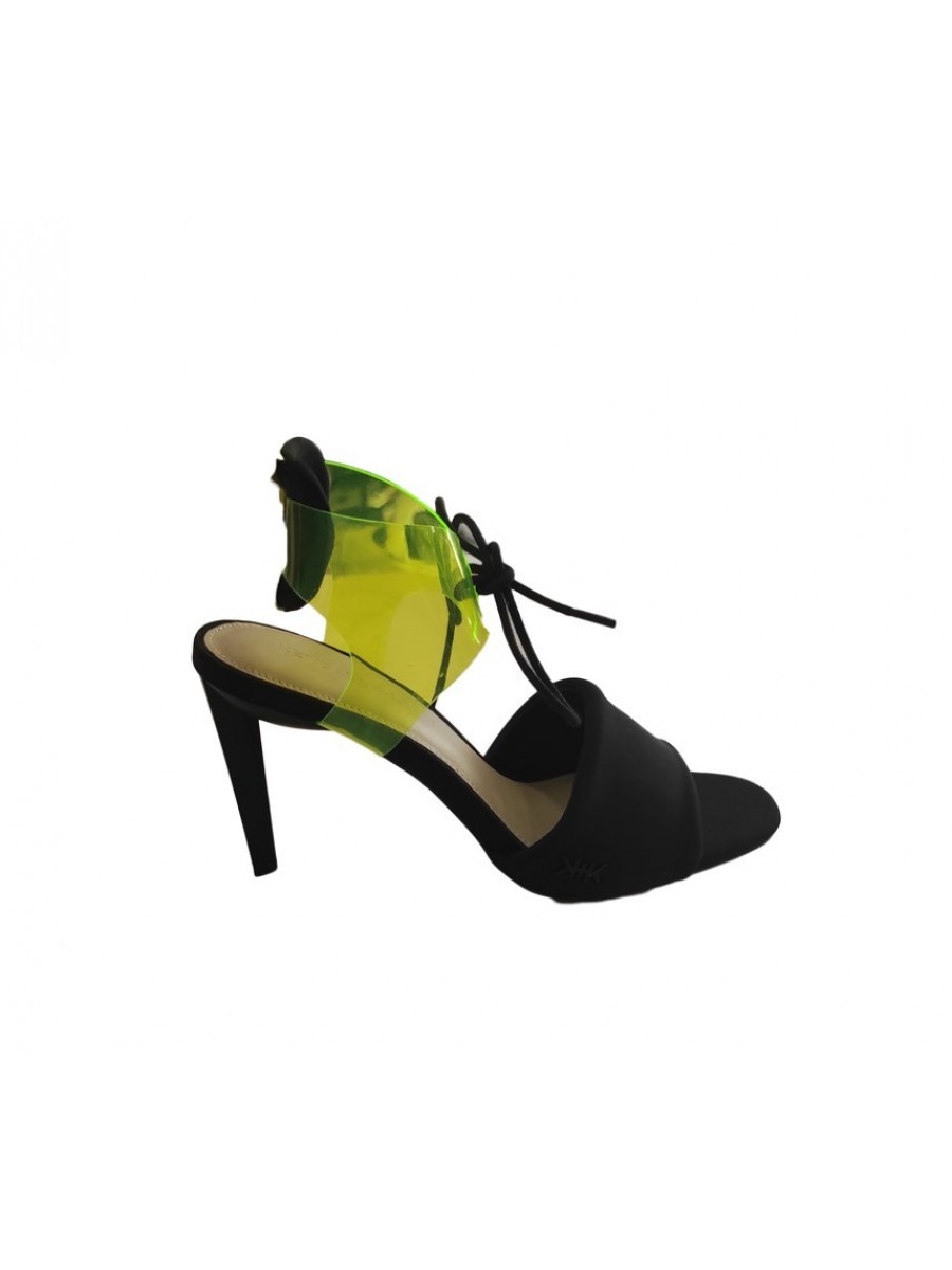 K&K SHOES MACON-80172 BL/NEON YELLOW