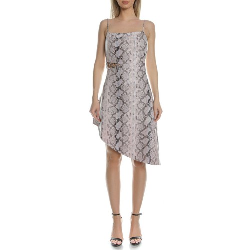 KKC.1S1.030.013 SS1-217 K& COWL NECK SLIP DRESS WITH SIDE CUT- OUT