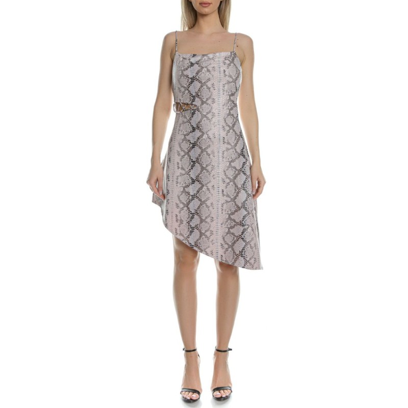 KKC.1S1.030.013 SS1-217 K& COWL NECK SLIP DRESS WITH SIDE CUT- OUT