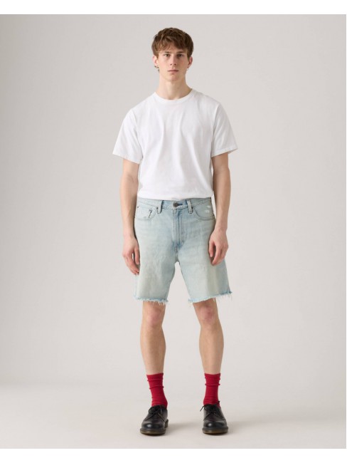 A8461-0023 LOOSE SHORT LIGHT-INDIGO