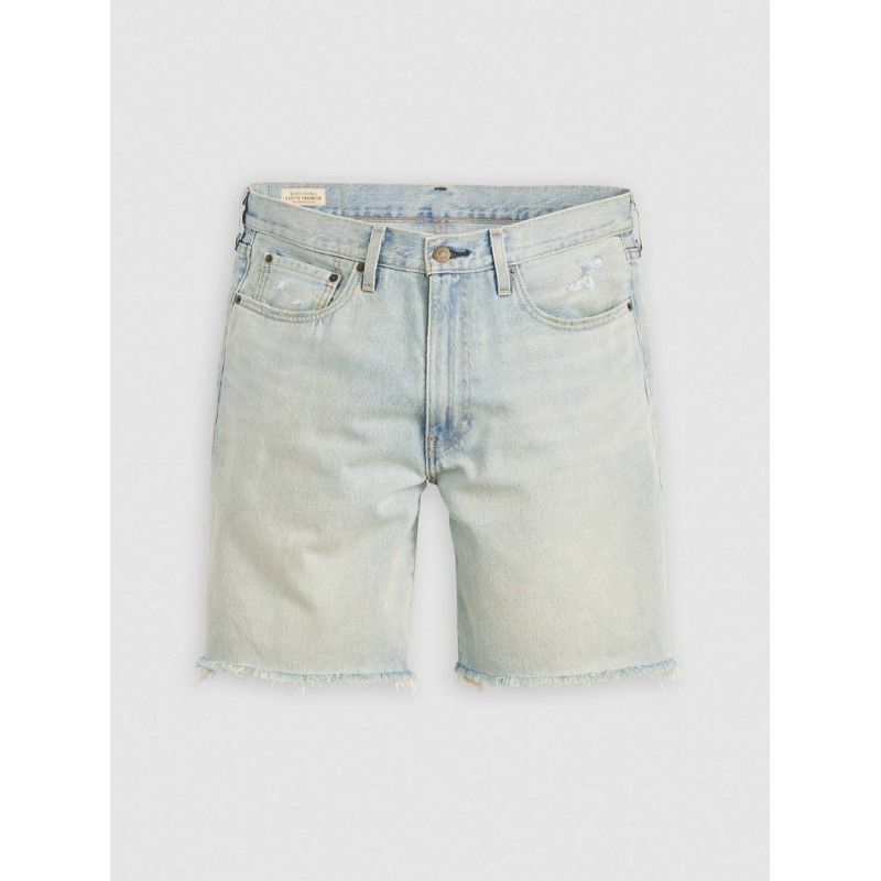 A8461-0023 LOOSE SHORT LIGHT-INDIGO