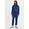 A0767-0009 RED TAB SWEATPANT NAVY