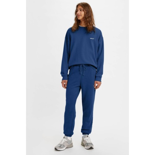 A0767-0009 RED TAB SWEATPANT NAVY