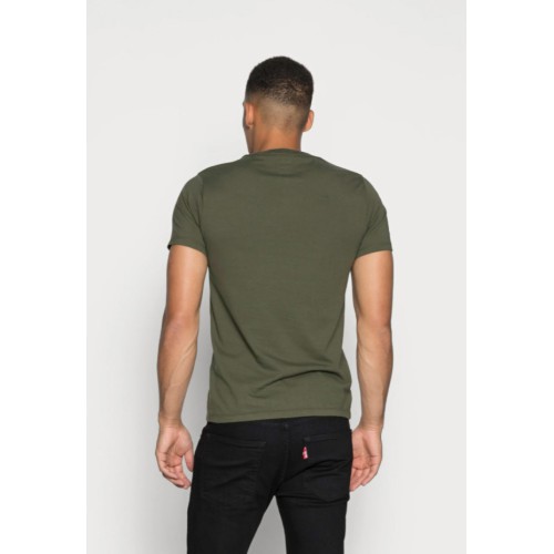 56605-0021 SS ORIGINAL HM TEE OLIVE NIGHT