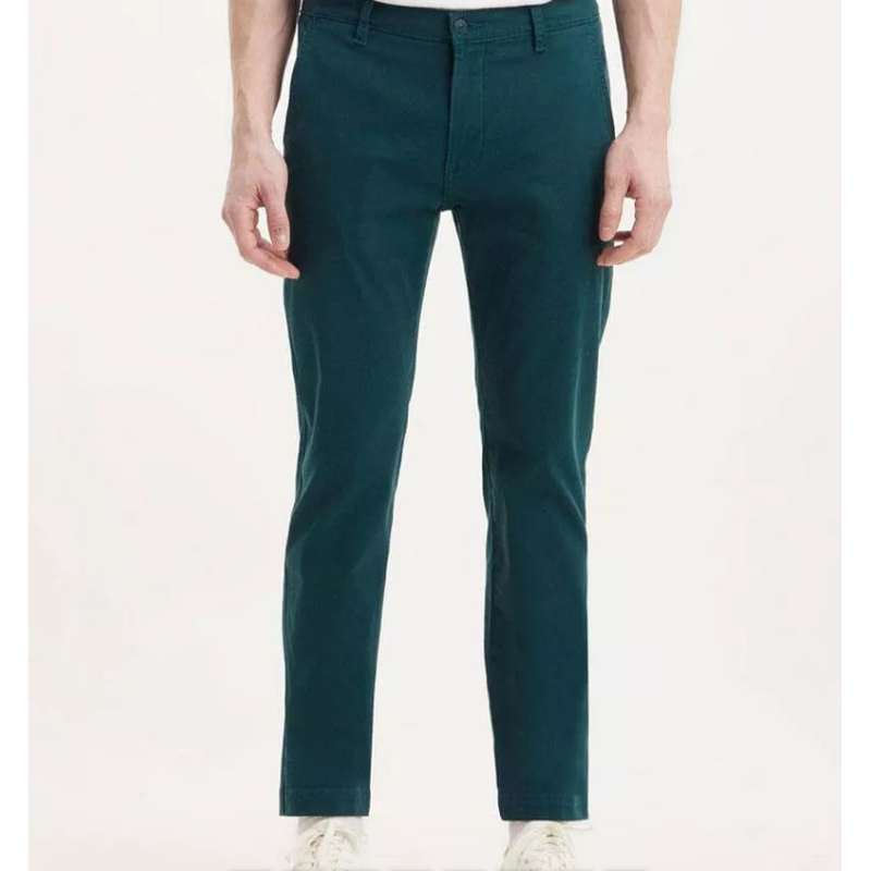 17199-0065 XX CHINO SLIM GREEN