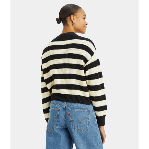 A8728-0007 SNOWFLAKE CARDIGAN BLACKS