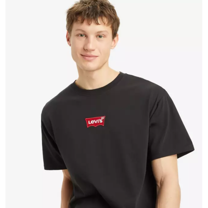 0008C-0005 LSE VINTAGE FIT GR TEE BLACKS