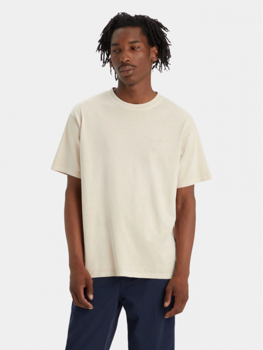 A0637-0093 RED TAB VINTAGE TEE GREYS