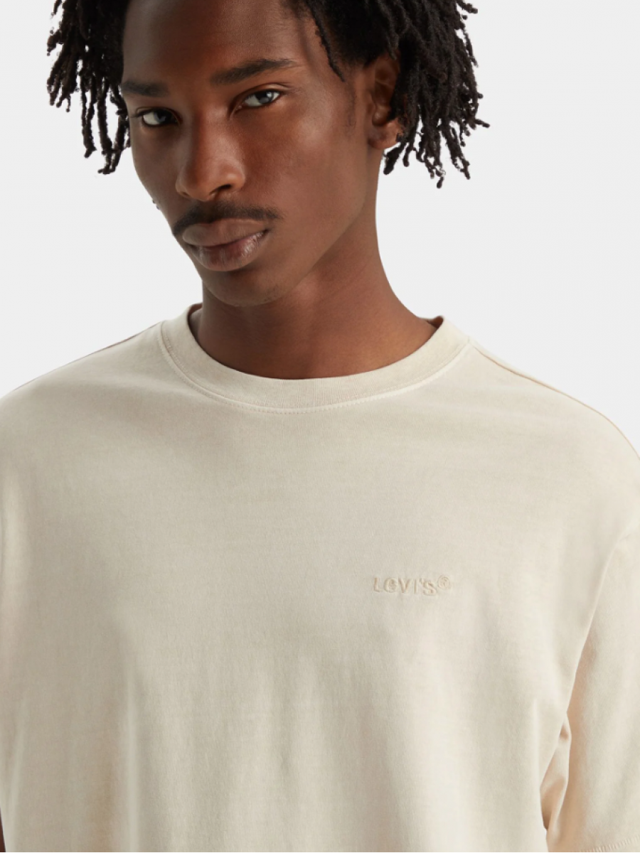 A0637-0093 RED TAB VINTAGE TEE GREYS