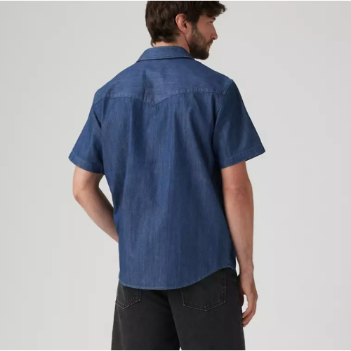 A5722-0031 SS RELAXED FIT WESTERN DARK INDIGO