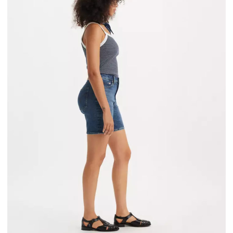 A8720-0001 TBD HR BERMUDA SHORT MED INDIGO