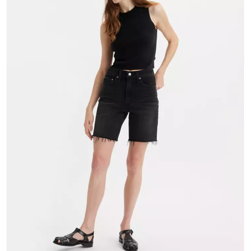 A8720-0004 TBD HR BERMUDA SHORT BLACKS