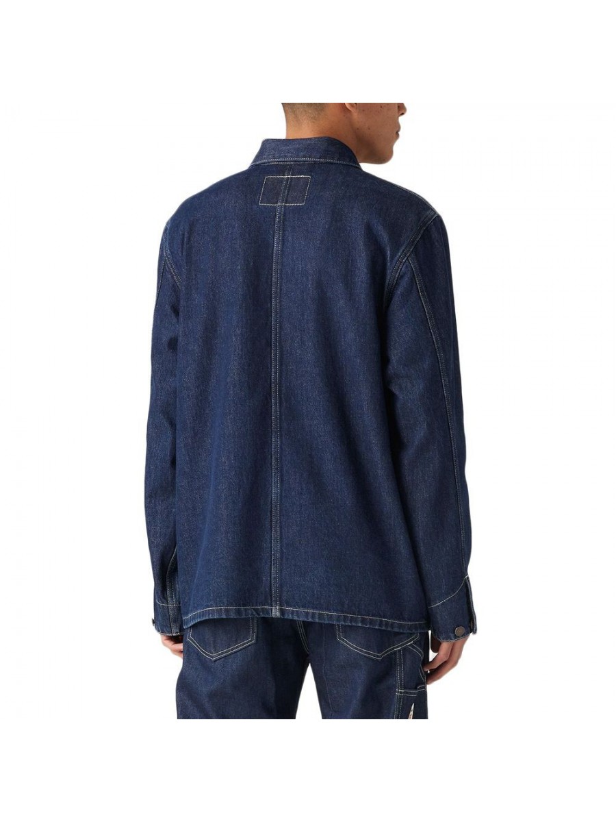 A0744-0005 BROADWAY ENGINEER COAT DARK INDIGO