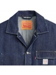 A0744-0005 BROADWAY ENGINEER COAT DARK INDIGO