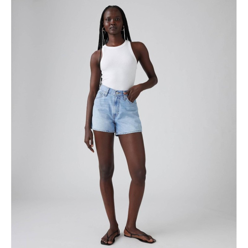 A4695-0015 80S MOM SHORT LIGHT INDIGO