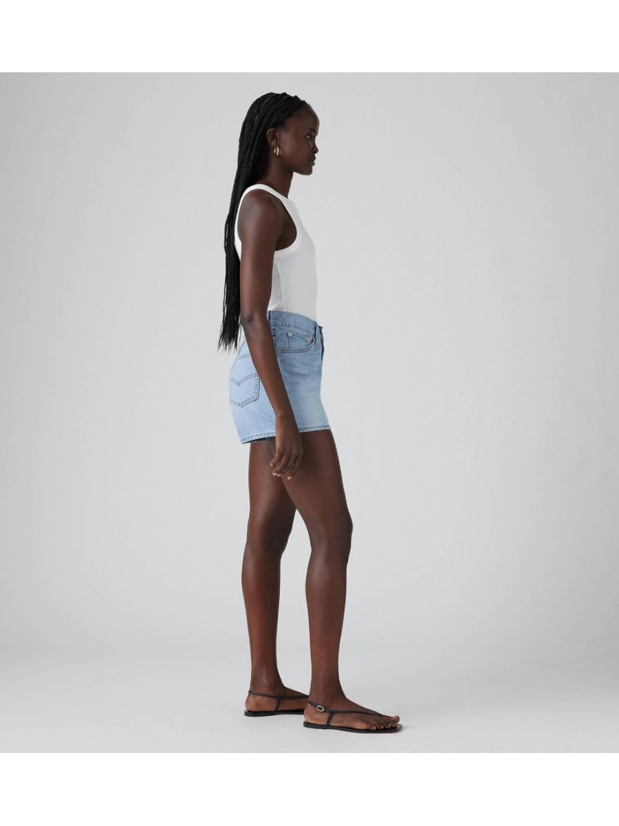 A4695-0015 80S MOM SHORT LIGHT INDIGO