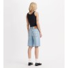 000MJ-0000 BAGGY DAD JORT LIGHT INDIGO