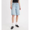 000MJ-0000 BAGGY DAD JORT LIGHT INDIGO