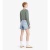 A9311-0000 HIGH BAGGY SHORT MED INDIGO