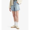A9311-0000 HIGH BAGGY SHORT MED INDIGO