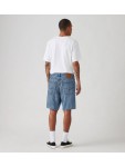 A8461-0015 468 LOOSE SHORTS LIGHT INDIGO-FLAT FINISH