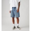A8461-0015 468 LOOSE SHORTS LIGHT INDIGO-FLAT FINISH