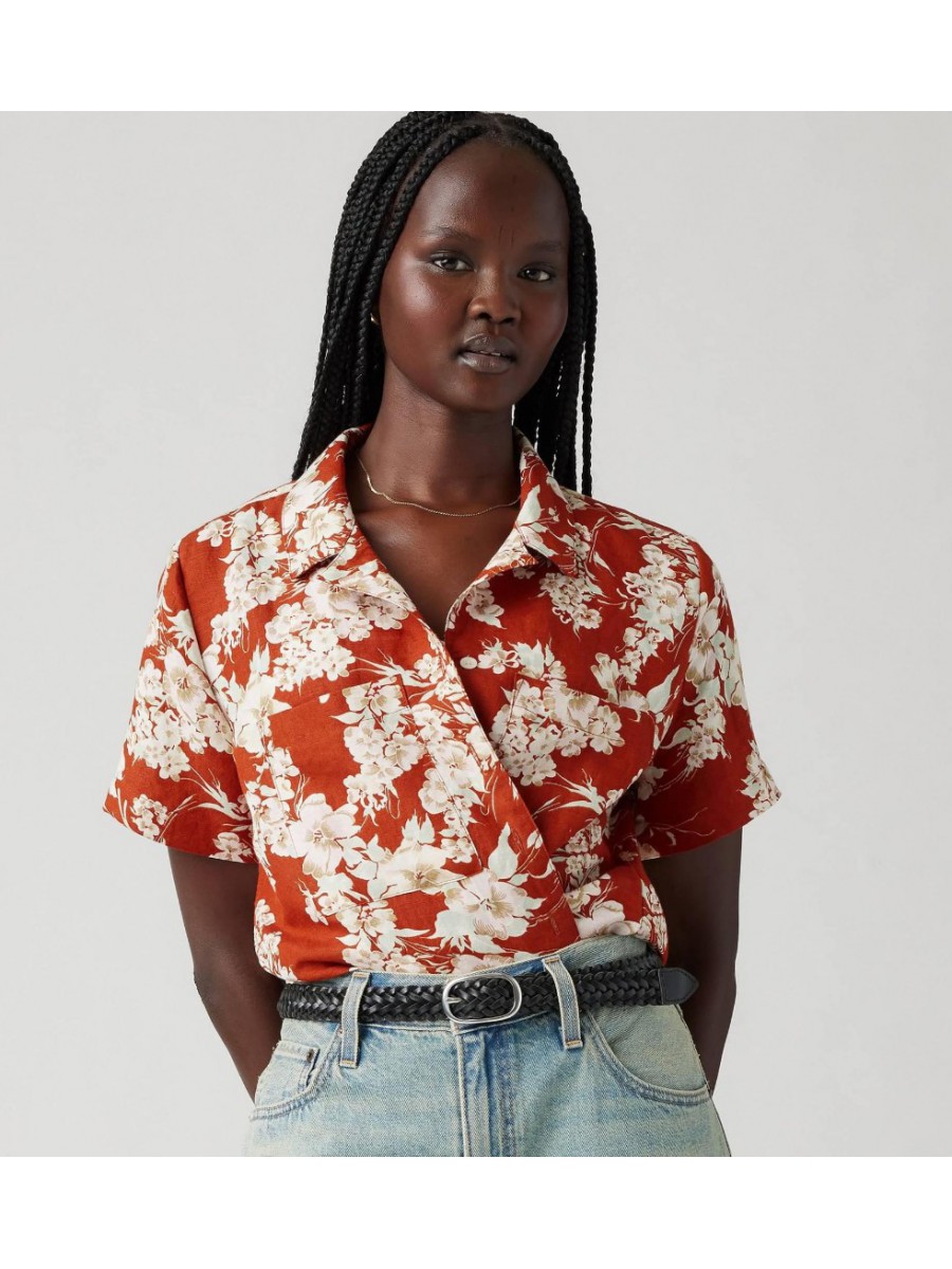 001HO-0007 SONNY CAMP SHIRT MULTI-COLOR