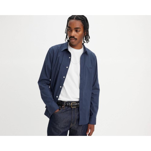 86625-0040 LS BATTERY HM SHIRT SLIM BLUES