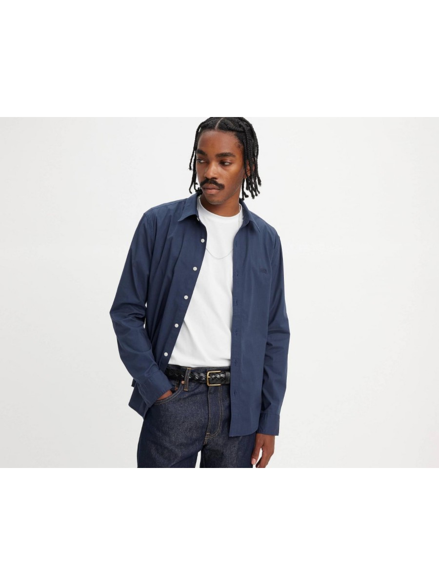 86625-0040 LS BATTERY HM SHIRT SLIM BLUES