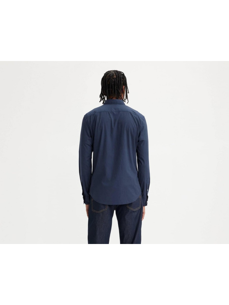 86625-0040 LS BATTERY HM SHIRT SLIM BLUES