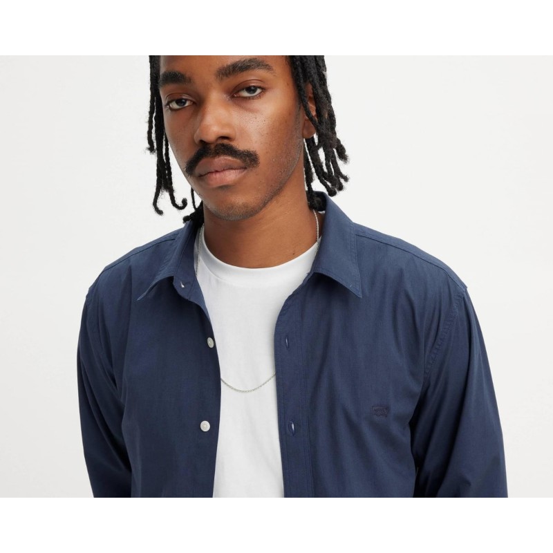 86625-0040 LS BATTERY HM SHIRT SLIM BLUES