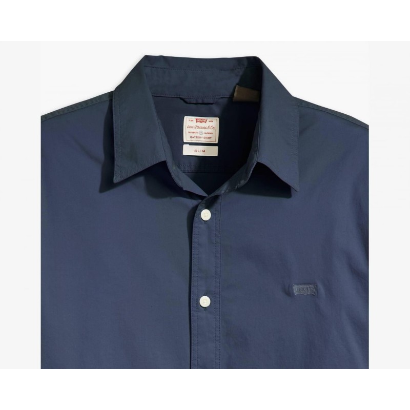86625-0040 LS BATTERY HM SHIRT SLIM BLUES