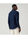 86625-0051 LS BATTERY HM SHIRT SLIM DARK INDIGO