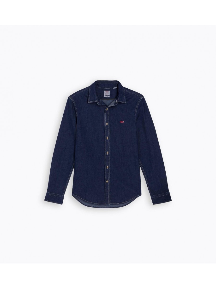 86625-0051 LS BATTERY HM SHIRT SLIM DARK INDIGO