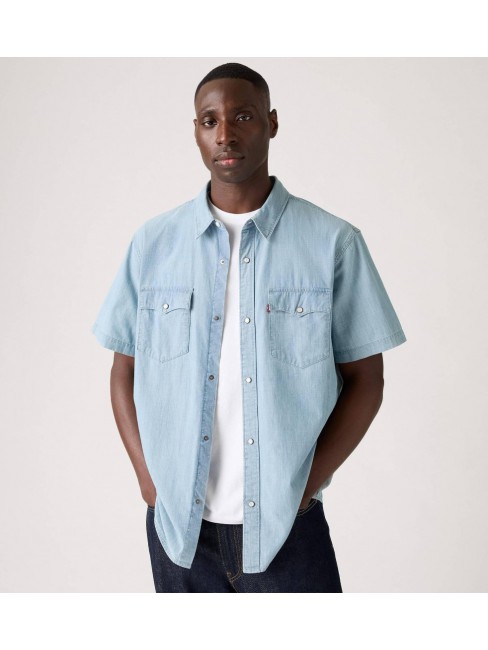 A5722-0008 SS RELAXED FIT WESTERN BLUES
