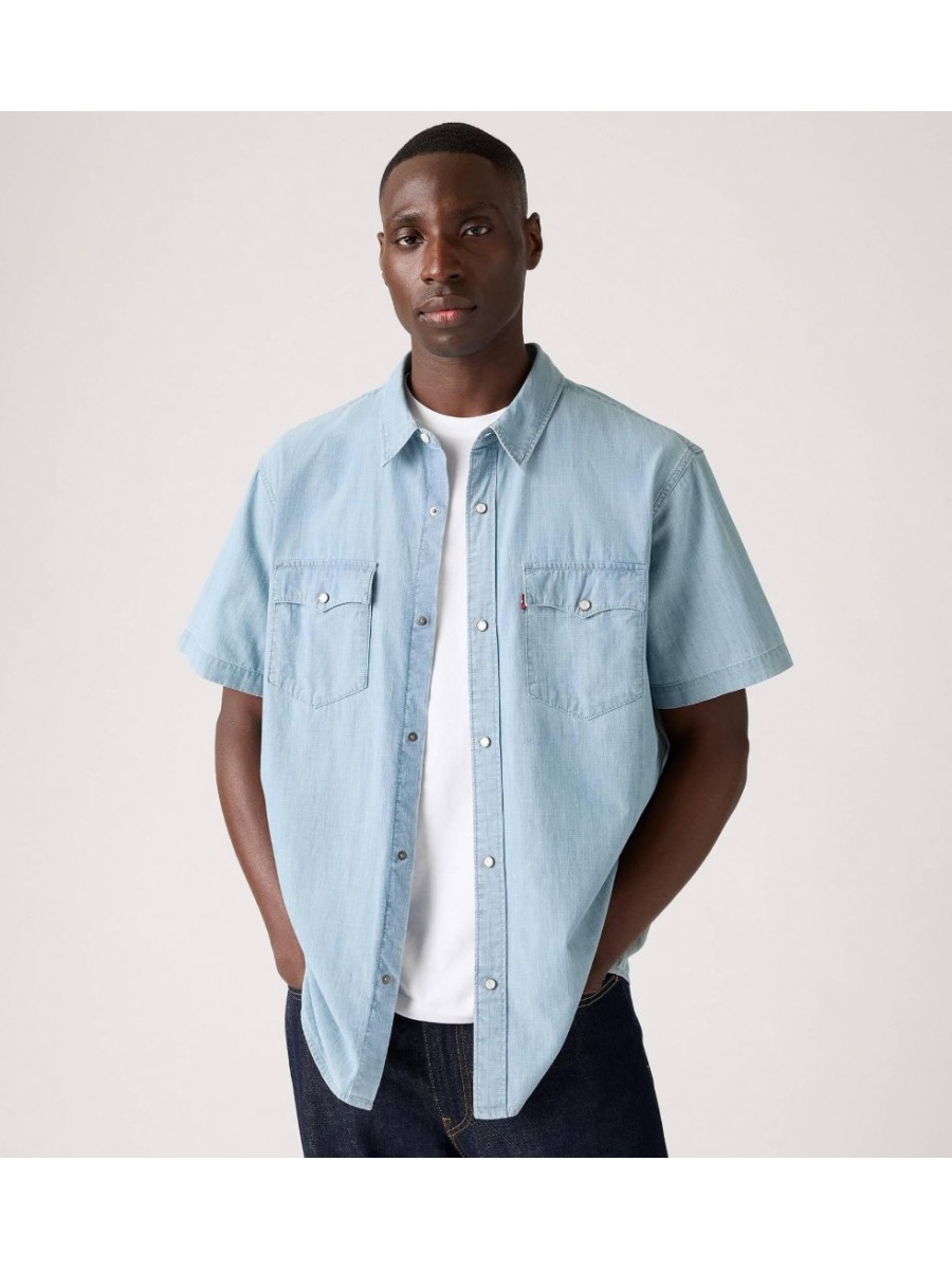 A5722-0008 SS RELAXED FIT WESTERN BLUES